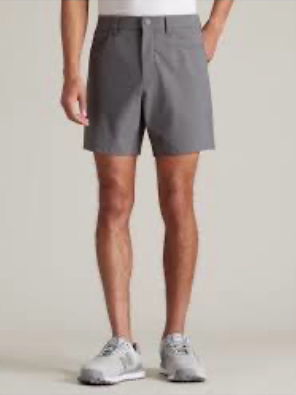 RHONE Men's Charcoal momentum Shorts